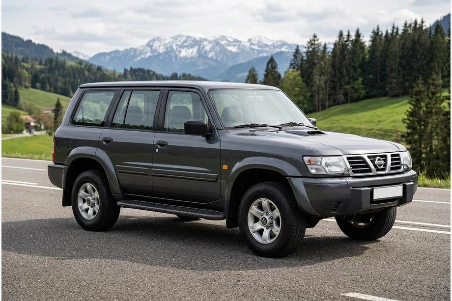 Nissan Patrol Y61 1997-2011 Pedane Laterali Bosphorus Black (2 pz, Alluminio) Image
