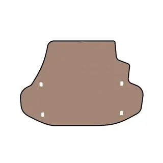 Tappetino in gomma per bagagliaio Carsuit (Beige)