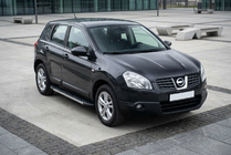 Nissan Qashqai 2007-2010 Pedane Laterali Duru (2 pz, Alluminio) foto 1