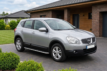 Nissan Qashqai 2007-2010 Pedane Laterali Maydos V1 (2 pz, Alluminio e Acciaio Inox) foto 1