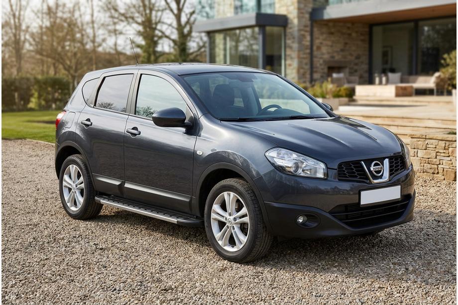 Nissan Qashqai 2010-2014 Pedane Laterali Duru (2 pz, Alluminio) Foto 1
