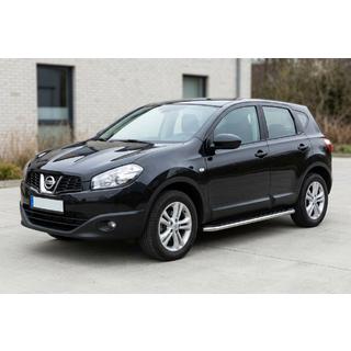 Pedane Laterali Maydos V1 (2 pz, Alluminio e Acciaio Inox) Nissan Qashqai 2010-2014 foto 1