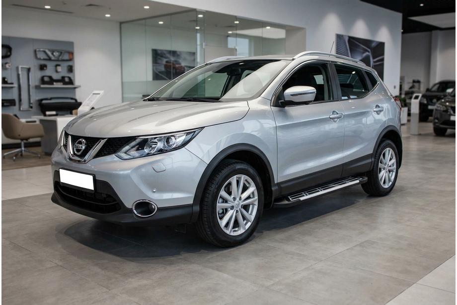 Nissan Qashqai 2014-2021 Pedane Laterali Sunrise (2 pz, Alluminio) Image
