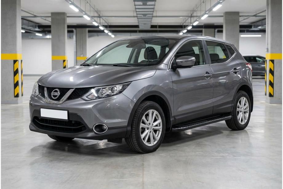 Nissan Qashqai 2014-2021 Pedane Laterali Bosphorus Black (2 pz, Alluminio) Image