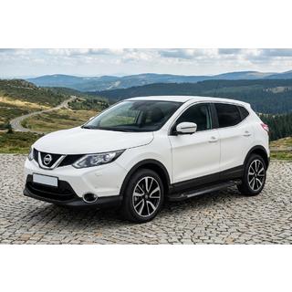 Pedane Laterali RedLine Black (2 pz, Alluminio) Nissan Qashqai 2014-2021 foto 1
