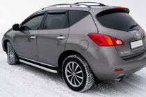 Nissan Murano 2008-2014 Pedane laterali Fullmond (2 pz, alluminio) foto 1