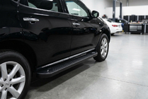 Nissan Murano 2008-2014 Pedane Laterali Allmond Black (2 pz, Alluminio) foto 1