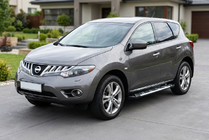Nissan Murano 2008-2014 Pedane Laterali Sunrise (2 pz, Alluminio) foto 1