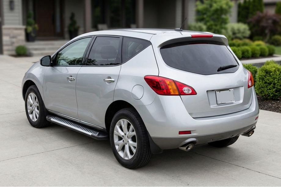 Nissan Murano 2008-2014 Pedane Laterali Line (2 pz, Alluminio) Image