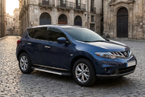 Nissan Murano 2008-2014 Pedane Laterali Duru (2 pz, Alluminio) foto 1