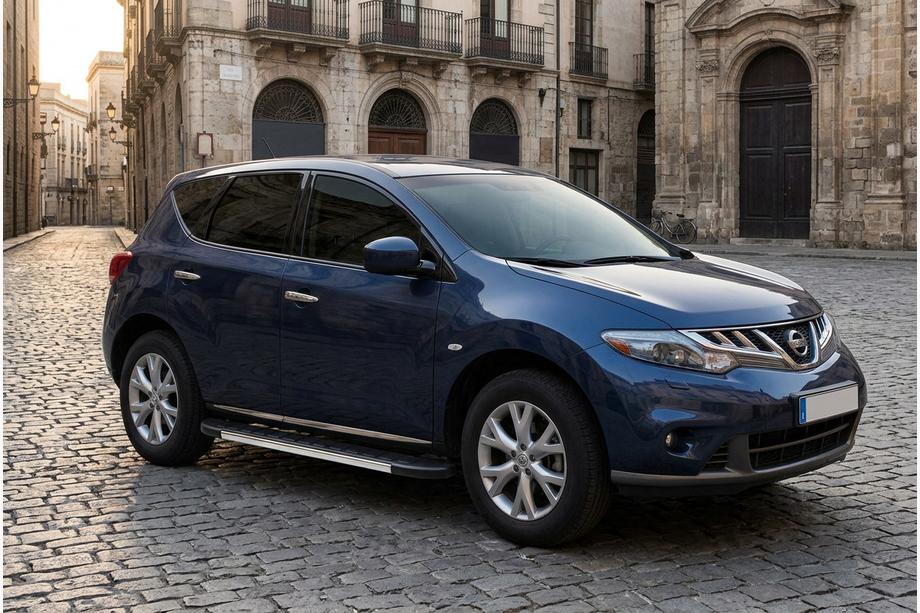 Nissan Murano 2008-2014 Pedane Laterali Duru (2 pz, Alluminio) Image
