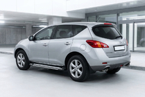 Nissan Murano 2008-2014 Pedane Laterali Rainbow (2 pz, Alluminio) foto 1