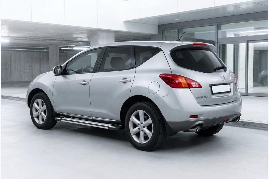Nissan Murano 2008-2014 Pedane Laterali Rainbow (2 pz, Alluminio) Image