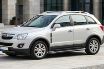 Opel Antara 2006-2017 Pedane Laterali Allmond Black (2 pz, Alluminio) foto 1