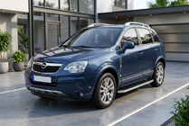 Opel Antara 2006-2017 Pedane Laterali Tayga Grey (2 pz, Alluminio) 2016-2018 foto 1