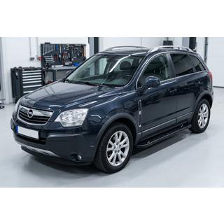Pedane Laterali RedLine Black (2 pz, Alluminio) Opel Antara 2006-2017 foto 1