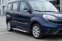 Opel Combo 2012-2018 Pedane Laterali Sunrise (2 pz, Alluminio) foto 1