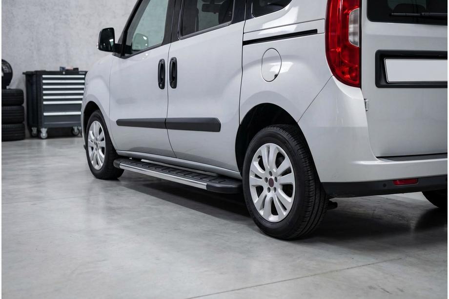 Opel Combo 2012-2018 Pedane Laterali Duru (2 pz, Alluminio) Image