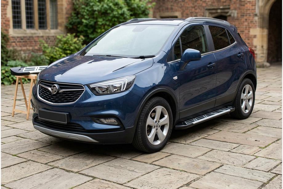Opel Mokka 2012-2021 Pedane Laterali Sunrise (2 pz, Alluminio) Image