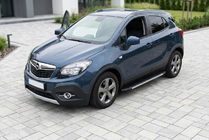 Opel Mokka 2012-2021 Pedane Laterali Duru (2 pz, Alluminio) foto 1