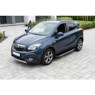 Pedane Laterali Duru (2 pz, Alluminio) Opel Mokka 2012-2021 foto 1