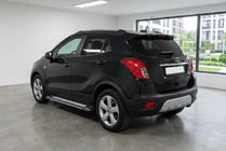 Opel Mokka 2012-2021 Pedane Laterali Rainbow (2 pz, Alluminio) foto 1
