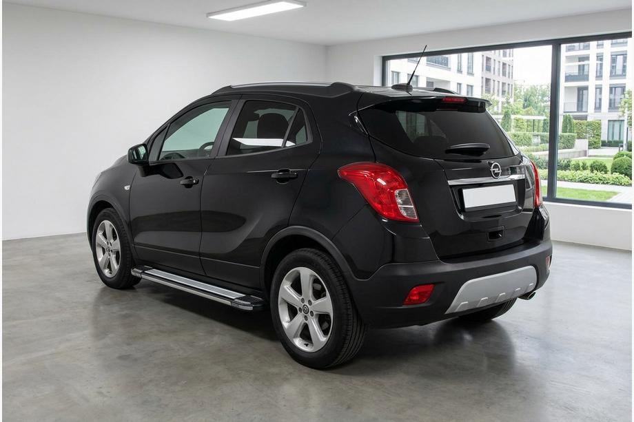 Opel Mokka 2012-2021 Pedane Laterali Rainbow (2 pz, Alluminio) Image