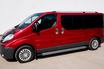 Nissan Primastar 2002-2014 Pedane Laterali Rainbow (2 pz, Alluminio) foto 2