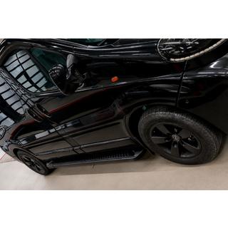 Pedane Laterali Allmond Black (2 pz, Alluminio) Opel Vivaro 2001–2015 foto 3