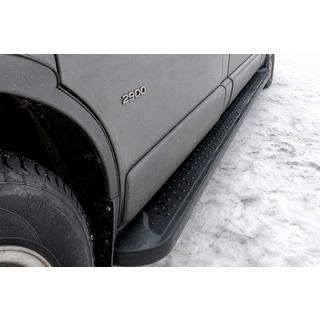 Pedane Laterali Allmond Black (2 pz, Alluminio) Opel Vivaro 2001–2015 foto 1