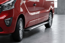Opel Vivaro 2001–2015 Pedane Laterali Line (2 pz, Alluminio) foto 1