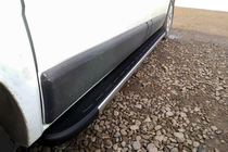 Opel Vivaro 2001–2015 Pedane Laterali Duru (2 pz, Alluminio) foto 1