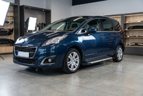 Peugeot 5008 2009-2016 Pedane laterali Allmond Grey (2 pz, alluminio) foto 1