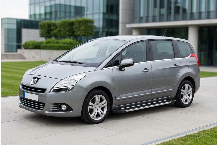 Peugeot 5008 2009-2016 Pedane Laterali RedLine V1 (2 pz, Alluminio) Image