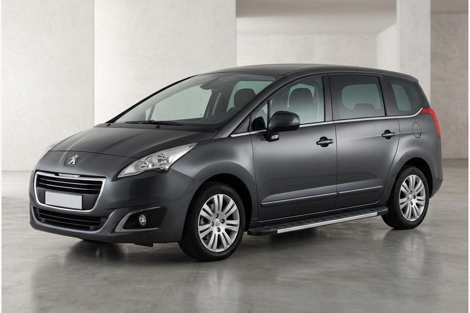 Peugeot 5008 2009-2016 Pedane Laterali Duru (2 pz, Alluminio) Image