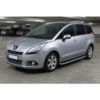 Pedane Laterali Tayga Grey (2 pz, Alluminio) Peugeot 5008 2009-2016 foto 1