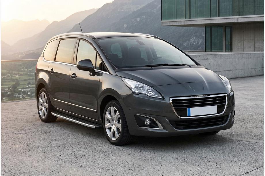 Peugeot 5008 2009-2016 Pedane Laterali Fullmond (2 pz, Alluminio) Image