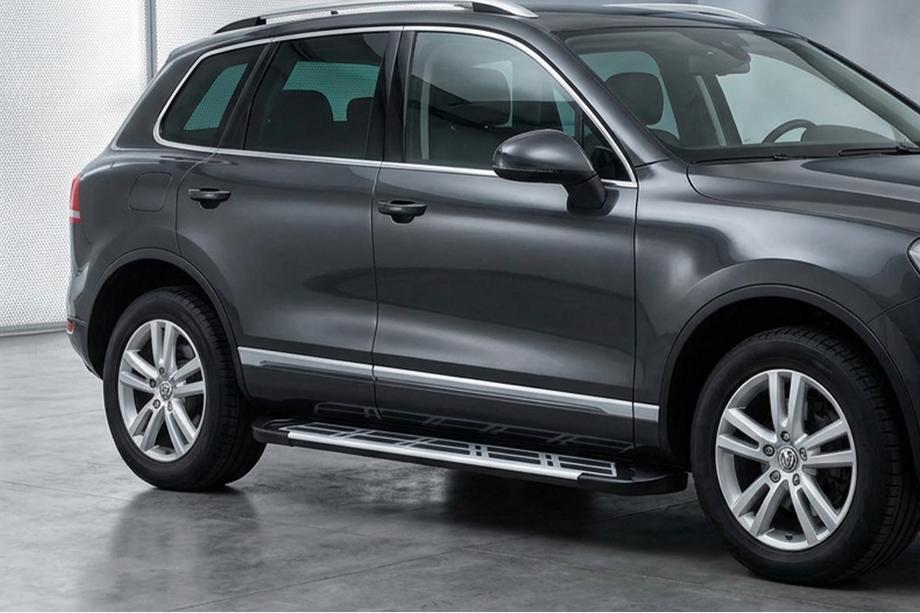 Porsche Cayenne 2003–2010 Pedane Laterali Sunrise (2 pz, Alluminio) Image