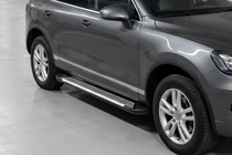 Porsche Cayenne 2003–2010 Pedane Laterali Line (2 pz, Alluminio) foto 1