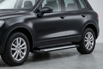 Porsche Cayenne 2003–2010 Pedane laterali Allmond (2 pz, alluminio) foto 1
