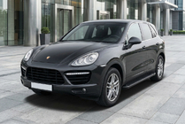 Porsche Cayenne 2010-2017 Pedane Laterali Allmond Black (2 pz, Alluminio) foto 1