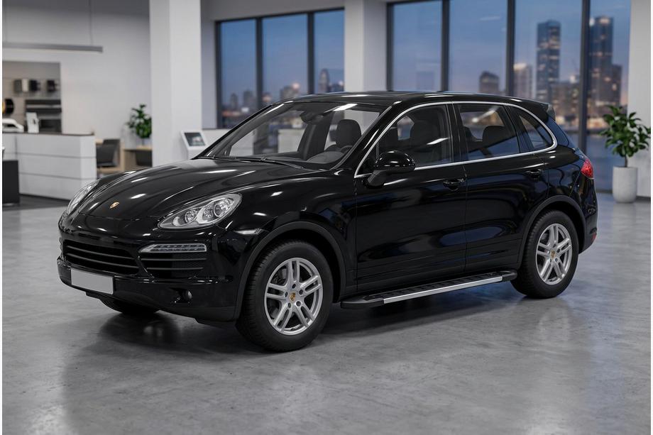 Porsche Cayenne 2010-2017 Pedane Laterali RedLine V1 (2 pz, Alluminio) Image