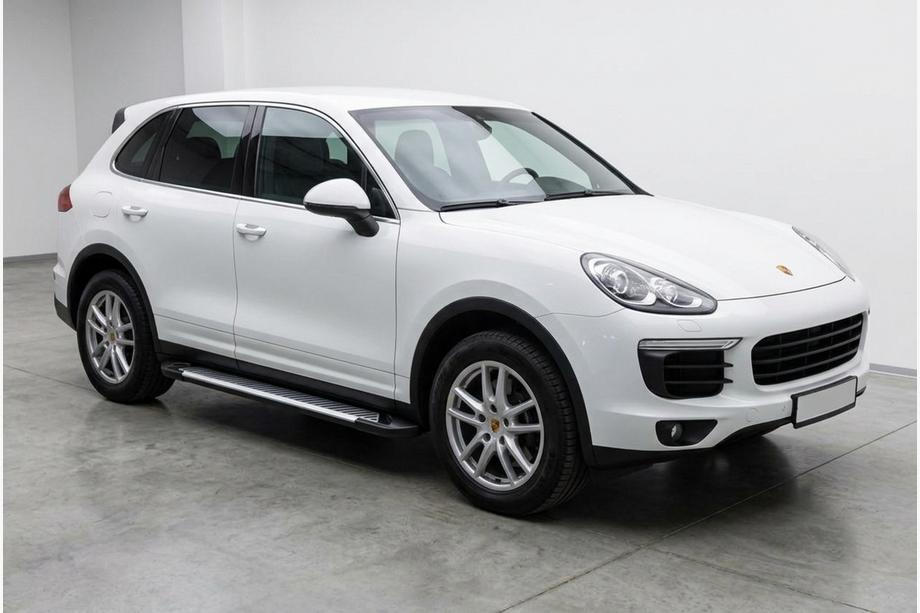 Porsche Cayenne 2010-2017 Pedane Laterali Line (2 pz, Alluminio) Image