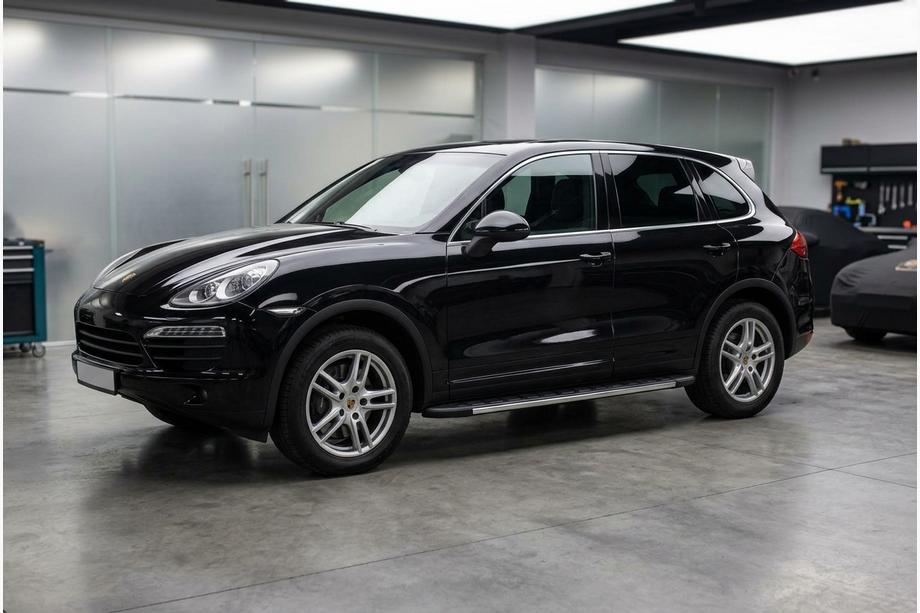 Porsche Cayenne 2010-2017 Pedane Laterali Duru (2 pz, Alluminio) Image
