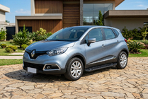 Renault Captur 2013-2019 Pedane Laterali RedLine Black (2 pz, Alluminio) foto 1