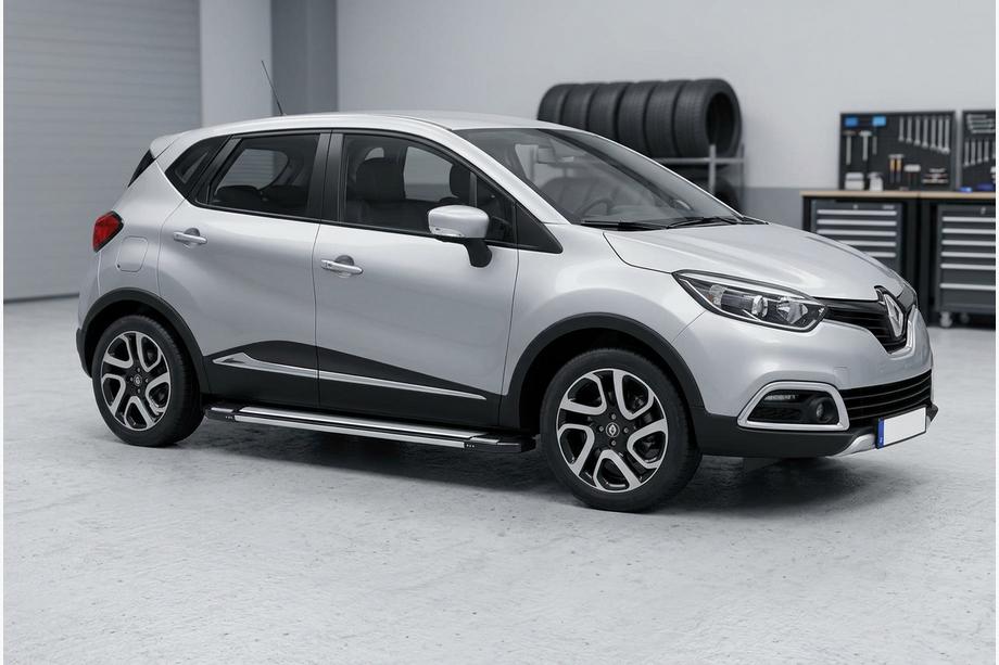 Renault Captur 2013-2019 Pedane Laterali Rainbow (2 pz, Alluminio) Image