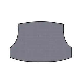 Tappetino in gomma per bagagliaio Carsuit (2012-2015, grigio)