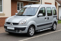 Renault Kangoo 1998-2008 Pedane Laterali Sunrise (2 pz, Alluminio) foto 1