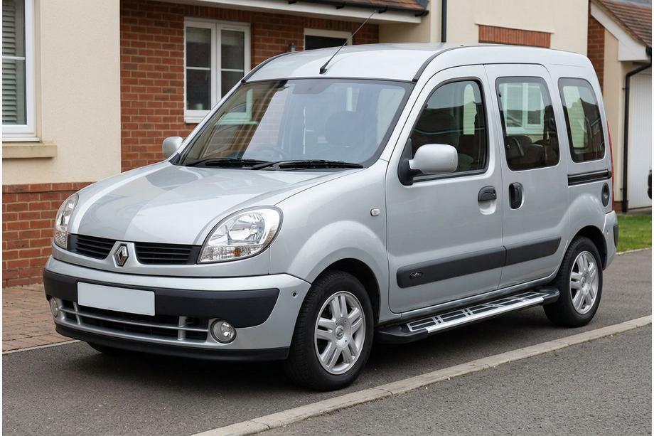 Renault Kangoo 1998-2008 Pedane Laterali Sunrise (2 pz, Alluminio) Image