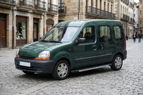 Renault Kangoo 1998-2008 Pedane Laterali Duru (2 pz, Alluminio) foto 1